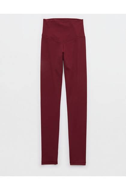 OFFLINE By Aerie Real Me XTRA High Waisted Legging Deep Ruby