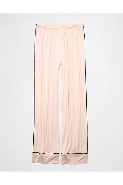 Aerie Real Soft® Trouser PJ Pink Petal