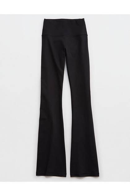 OFFLINE By Aerie The Hugger High Waisted Bootcut Legging True Black
