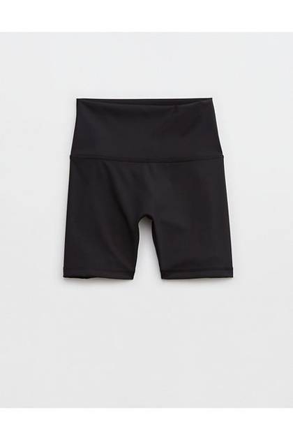 OFFLINE By Aerie Goals High Waisted 5" Bike Short True Black