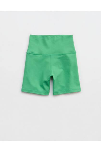 OFFLINE By Aerie The Hugger High Waisted 5" Bike Short Emerald