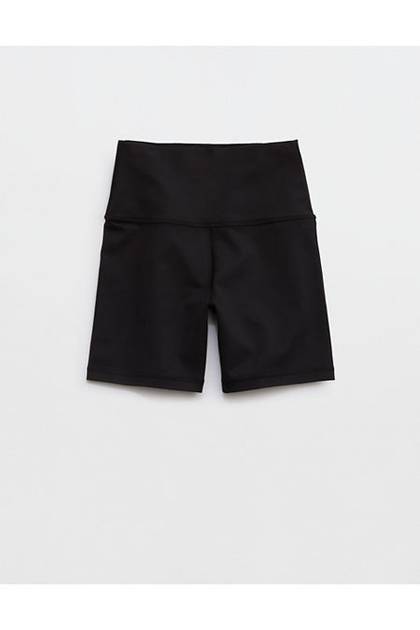 OFFLINE By Aerie The Hugger High Waisted 5" Bike Short True Black