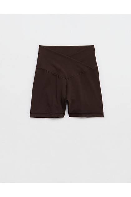 OFFLINE By Aerie Real Me Crossover 3" Bike Short Deep Earth