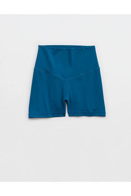 OFFLINE By Aerie Real Me XTRA High Waisted 3" Bike Short Twilight Blue