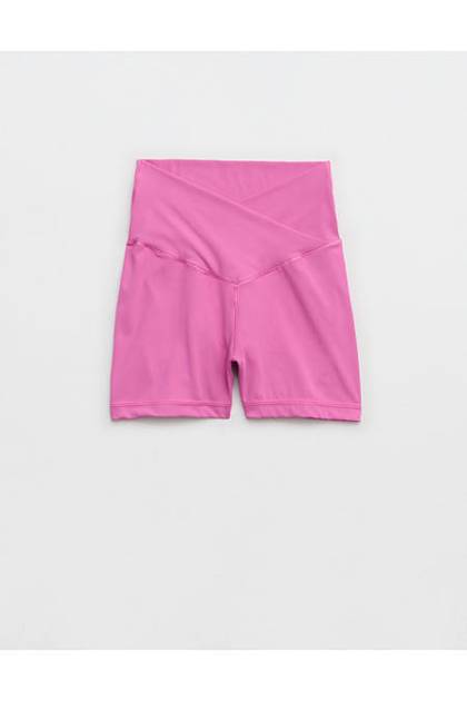 OFFLINE By Aerie Real Me Crossover 3" Bike Short Hot Fuchsia