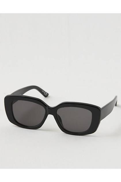 Aerie Squoval Sunglasses Black
