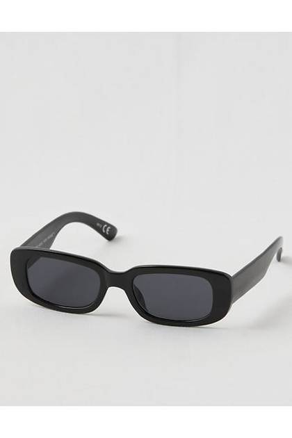 Aerie Mini Dare To Square Sunglasses Black