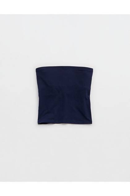 Aerie Happiest Tube Top Navy