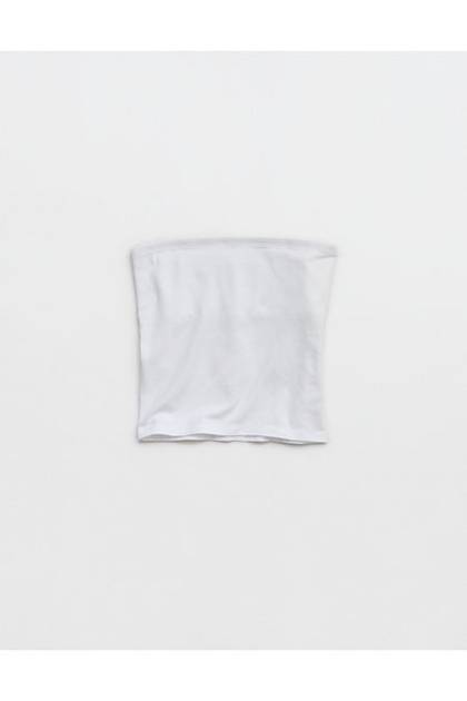 Aerie Happiest Tube Top White