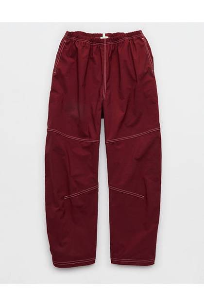 OFFLINE By Aerie Nice Moves Barrel Pant Deep Ruby