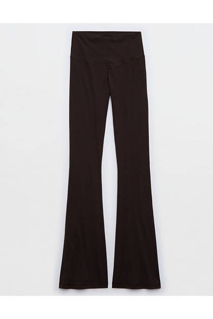 OFFLINE By Aerie Real Me XTRA High Waisted Bootcut Legging Deep Earth