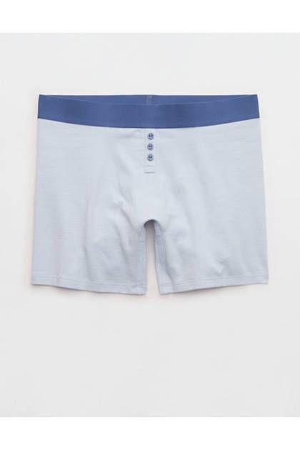 Superchill Cotton High Waisted Boyshort Underwear Misty Sky