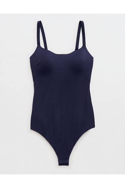 SMOOTHEZ Bra-ish Bodysuit Navy