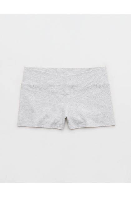 Superchill Cotton High Rise Boyshort Underwear Light Heather Gray