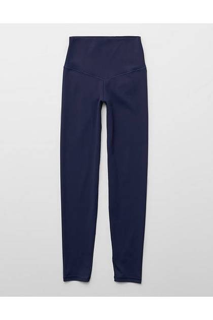 OFFLINE By Aerie Real Me High Waisted Crossover Legging Royal Navy