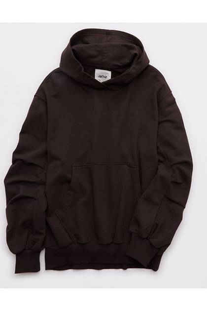 Aerie Jet Setter Hoodie Deep Earth