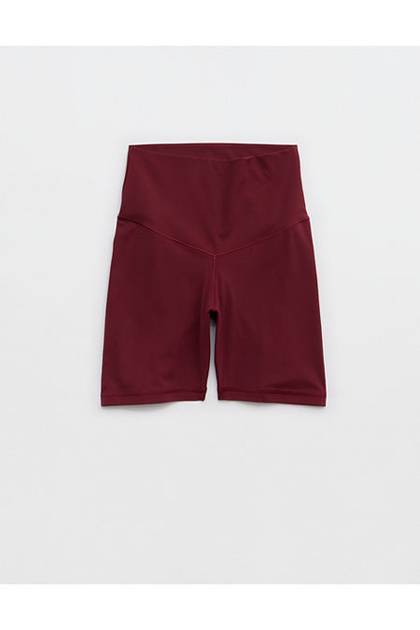 OFFLINE By Aerie Real Me XTRA High Waisted 5" Bike Short Deep Ruby