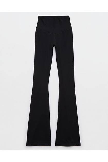 OFFLINE By Aerie Real Me XTRA High Waisted Bootcut Legging True Black