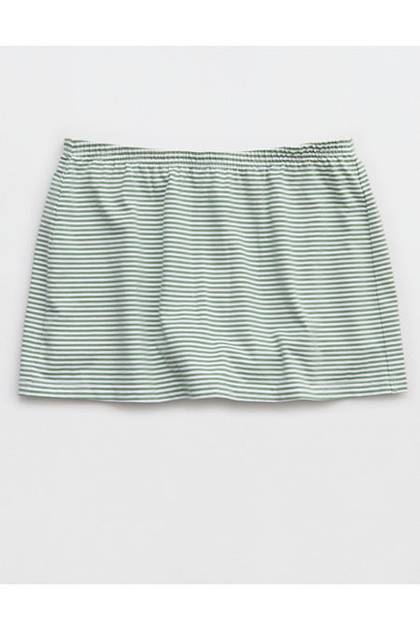 OFFLINE By Aerie OG Cotton MVP Mini Skort Hiker Olive