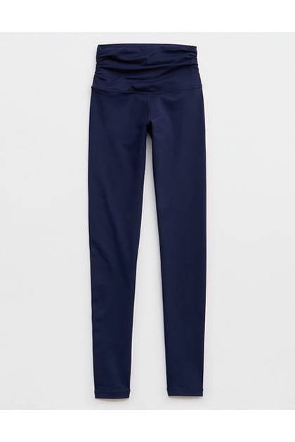 OFFLINE By Aerie The Hugger Ruched Legging Royal Navy