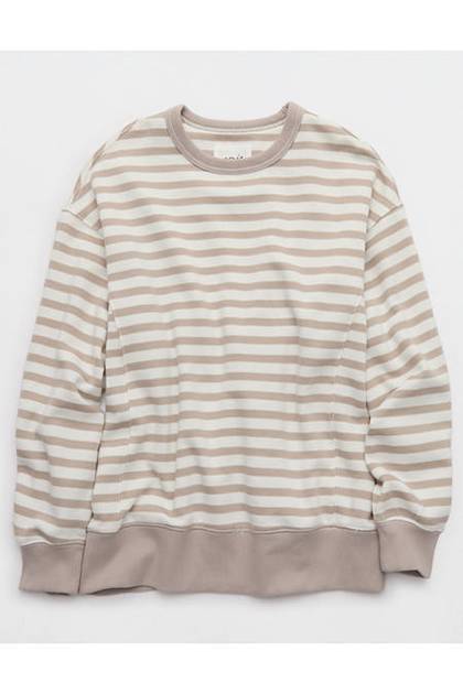 Aerie Go-To Sweatshirt Stone Harbor