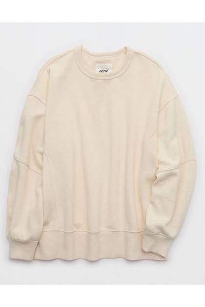 Aerie Go-To Sweatshirt Heather Frost