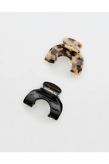 Aerie Cut Out Claw Clip 2-Pack Torte