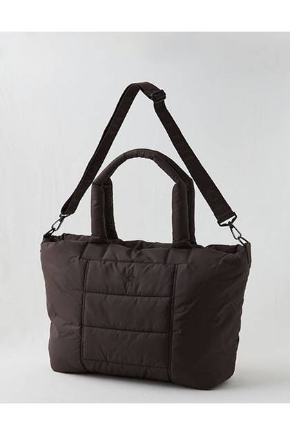 OFFLINE By Aerie Puff Love Tote Bag Deep Earth