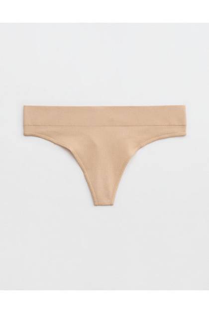 Superchill Seamless Thong Underwear Sands