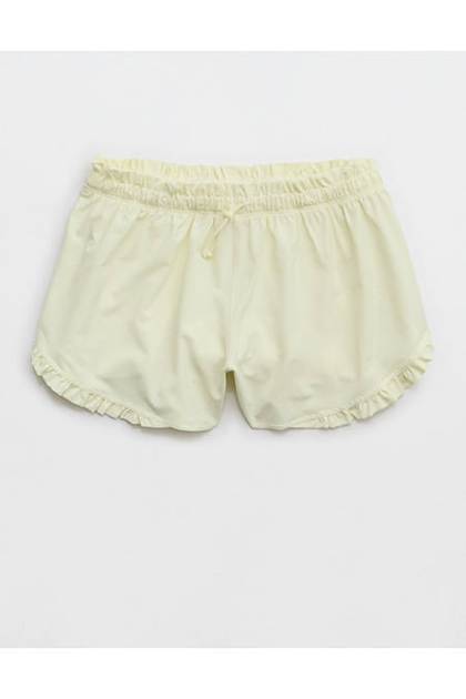 OFFLINE By Aerie 2" Ruffle Hot Stuff Short Green Beam