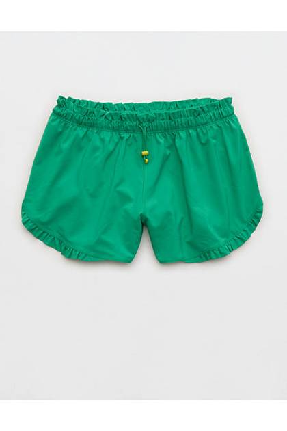 OFFLINE By Aerie 2" Ruffle Hot Stuff Short Jelly Bean