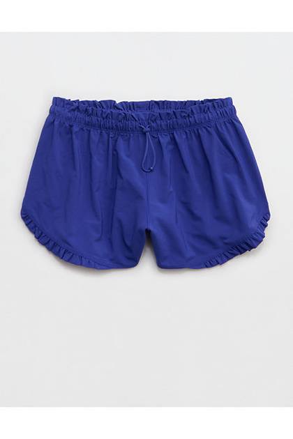 OFFLINE By Aerie 2" Ruffle Hot Stuff Short Deep Cobalt