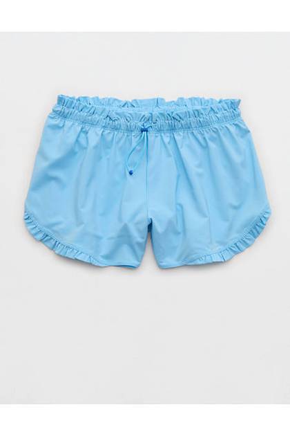 OFFLINE By Aerie 2" Ruffle Hot Stuff Short Moody Blues