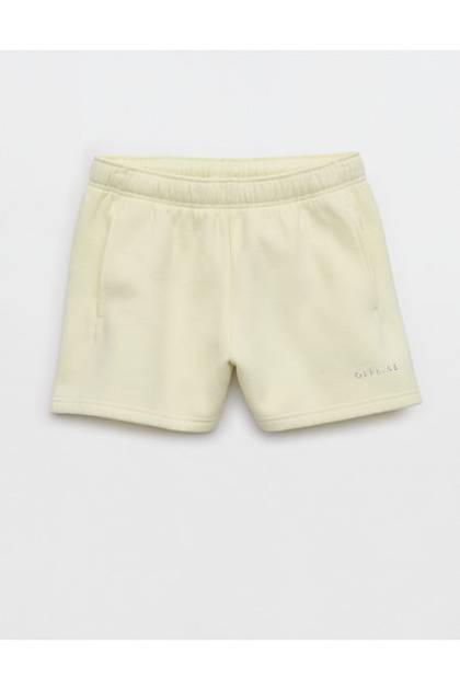 OFFLINE By Aerie 3" Cloud Fleece Short Green Beam