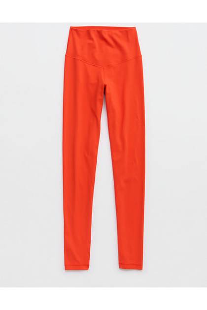 OFFLINE By Aerie Real Me XTRA High Waisted Legging Orange Flare