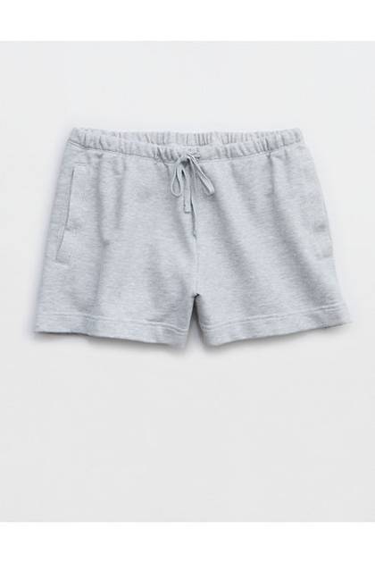 Aerie Jet Setter Short Medium Heather Gray