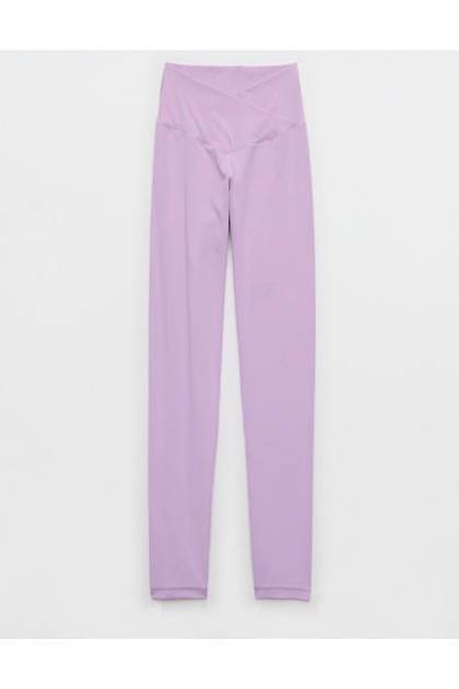 OFFLINE By Aerie Real Me High Waisted Crossover Legging Lively Lilac