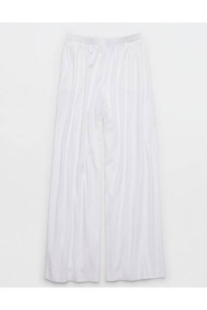 Aerie Dream Jersey Trouser PJ White