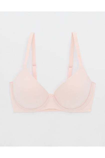 SMOOTHEZ Pull On Push Up Bra Ballet Pink