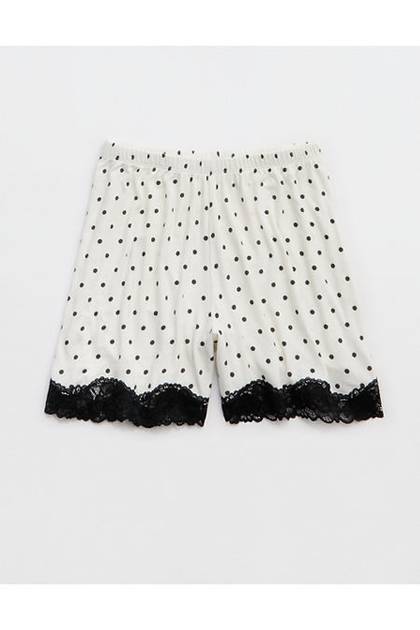 Aerie Real Soft® Rib Lace Boxer Soft Muslin