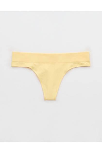 Superchill Seamless Thong Underwear Citron