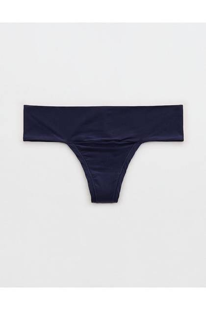 SMOOTHEZ Everyday Thong Underwear Navy