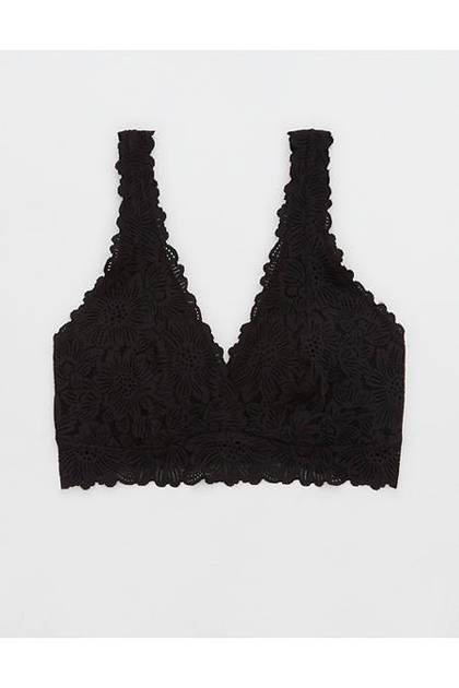Mama By Aerie™ Lace Nursing Bralette True Black