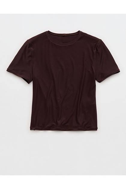 SMOOTHEZ Short Sleeve Crew T-Shirt Deep Earth