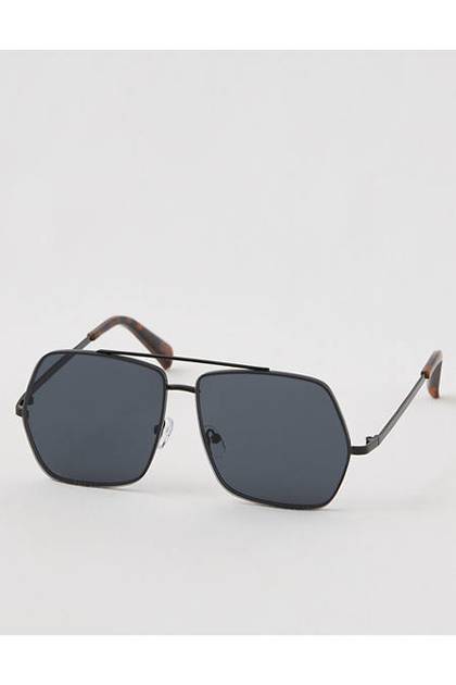 Aerie Oversized Vacay Mode Sunglasses Black