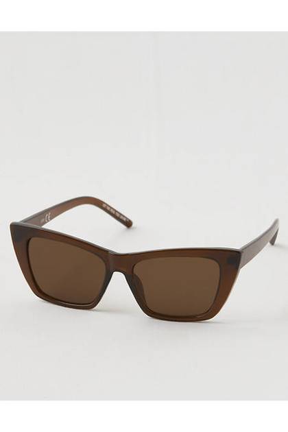 Aerie Cateye Sunglasses Brown