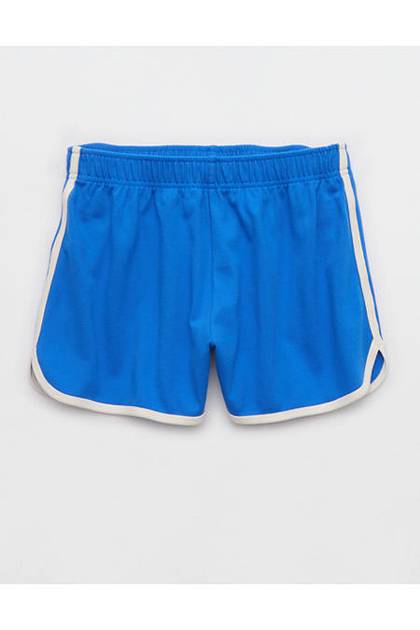 OFFLINE By Aerie Pique Short Blue Vibe