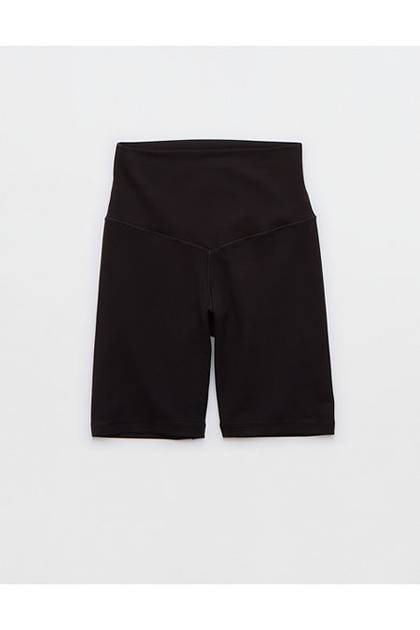 OFFLINE By Aerie Real Me XTRA High Waisted 7" Bike Short True Black