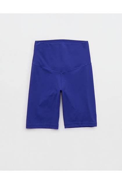 OFFLINE By Aerie Real Me XTRA High Waisted 7" Bike Short Deep Cobalt