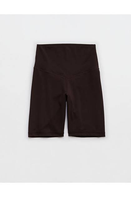 OFFLINE By Aerie Real Me XTRA High Waisted 7" Bike Short Deep Earth